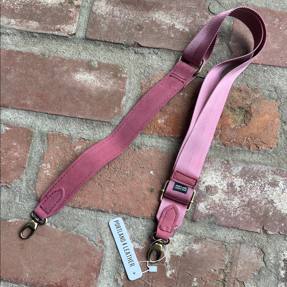 Portland Leather Foxglove Pink Multi Strap BNNU - Picture 6 of 8